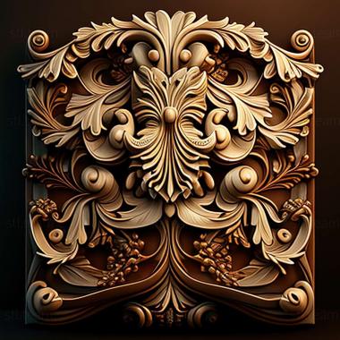 3D model ornate (STL)